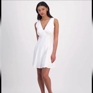 Bar III White Mini Dress